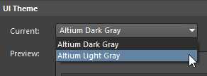 Change UI to Light Gray